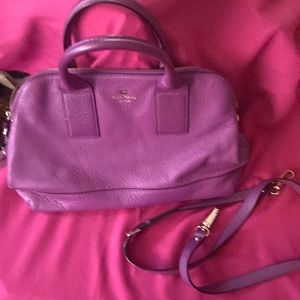 Kate Spade, purse, leather, can also wear over the shoulder